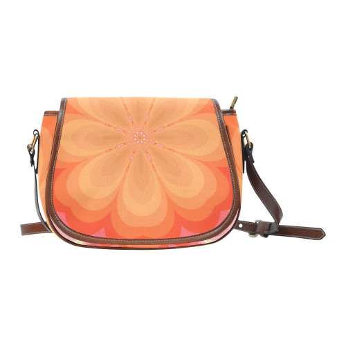 Spring Blossom Saddle Bag/Large (Model 1649)