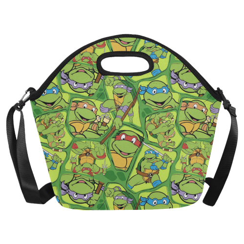 Teenage Mutant Ninja Turtles (TMNT) Neoprene Lunch Bag/Large (Model 1669)