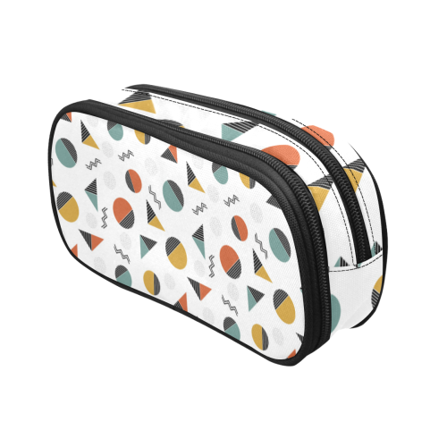 Geo Cutting Shapes Pencil Pouch/Large (Model 1680)