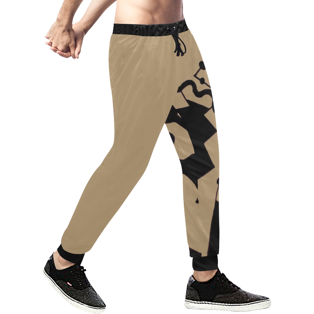 bb 20200 Men's All Over Print Sweatpants/Large Size (Model L11)