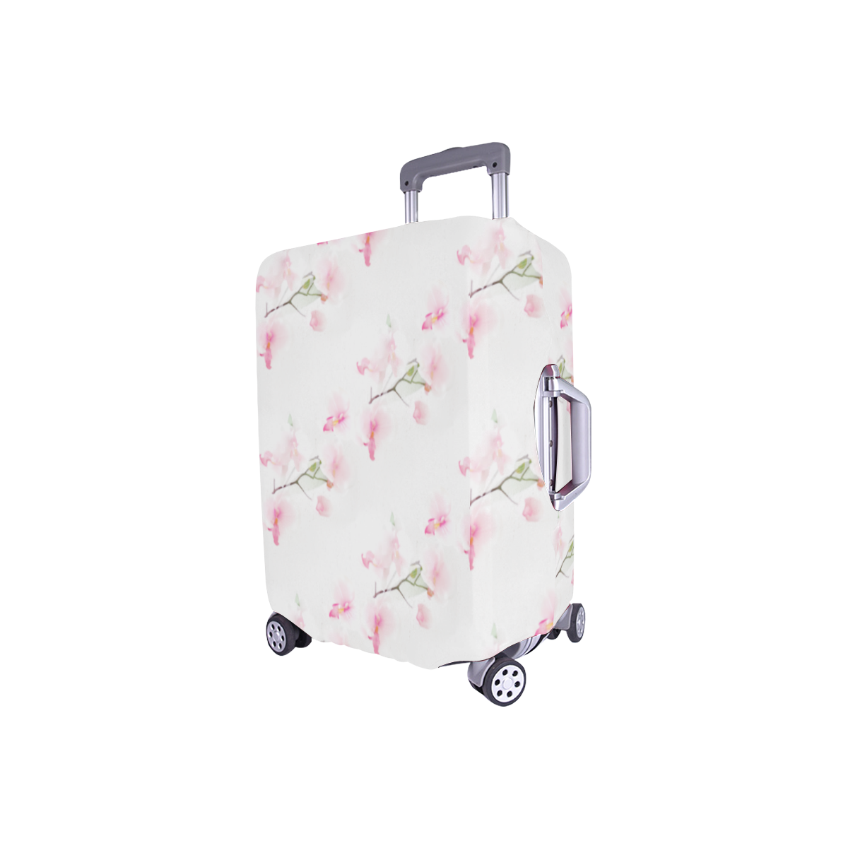 Pattern Orchidées Luggage Cover/Small 18"-21"