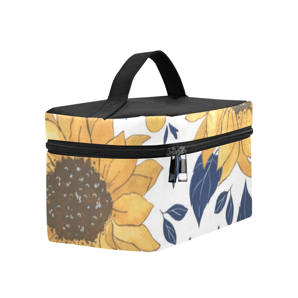 Sunflowers Cosmetic Bag Cosmetic Bag/Large (Model 1658)