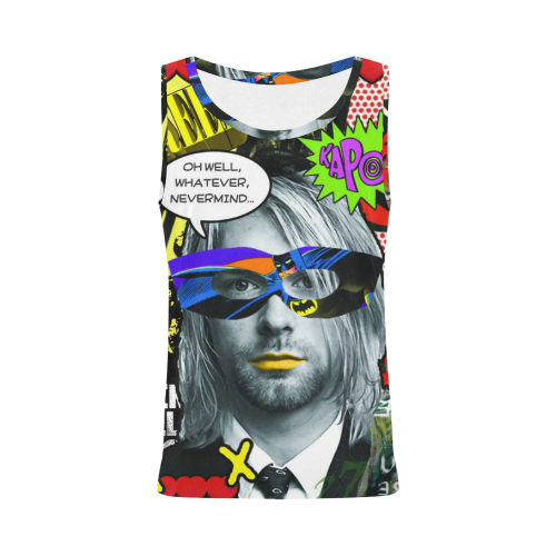 cobain montage 30 x 42 All Over Print Tank Top for Women (Model T43)