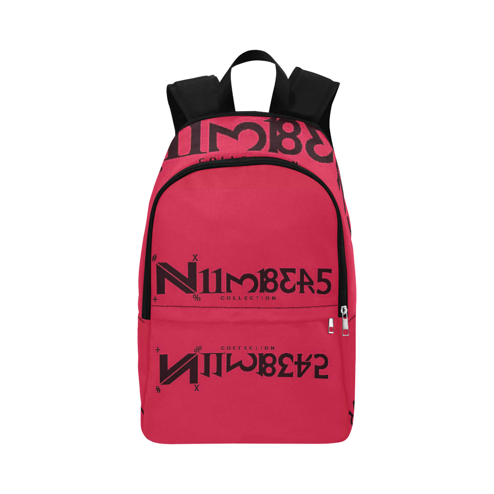 NUMBERS COLLECTION RED Fabric Backpack for Adult (Model 1659)