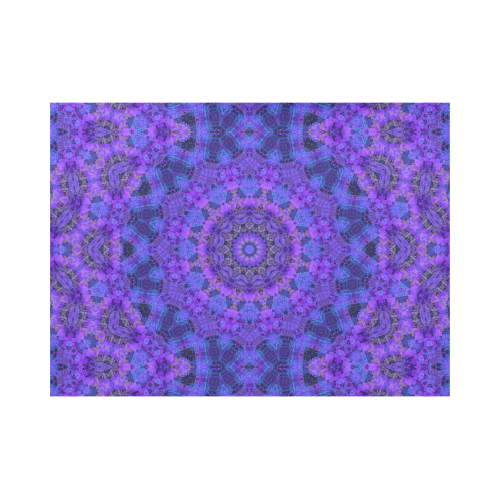 Mandala in Purple/Blue Placemat 14’’ x 19’’ (Set of 6)