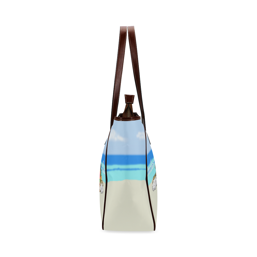Bernie-Doodle Beach Days Classic Tote Bag (Model 1644)