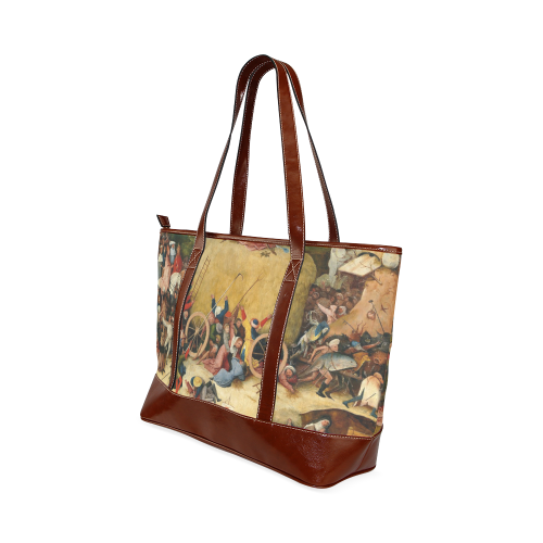 Hieronymus Bosch-The Haywain Triptych 2 Tote Handbag (Model 1642)