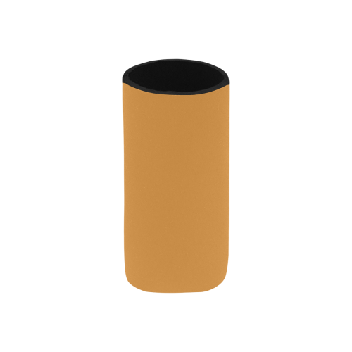 color butterscotch Neoprene Can Cooler 5" x 2.3" dia.