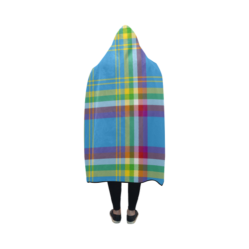 Yukon Tartan Hooded Blanket 50''x40''