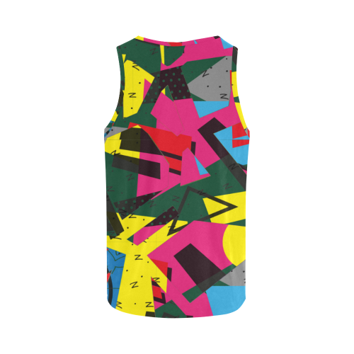 Crolorful shapes All Over Print Tank Top for Women (Model T43)