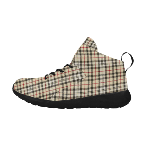 STRIPES LIGHT BROWN Women's Chukka Training Shoes (Model 57502)