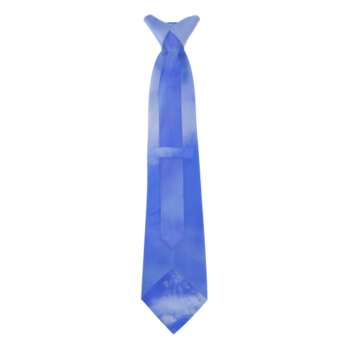 Blue Clouds Custom Peekaboo Tie with Hidden Picture