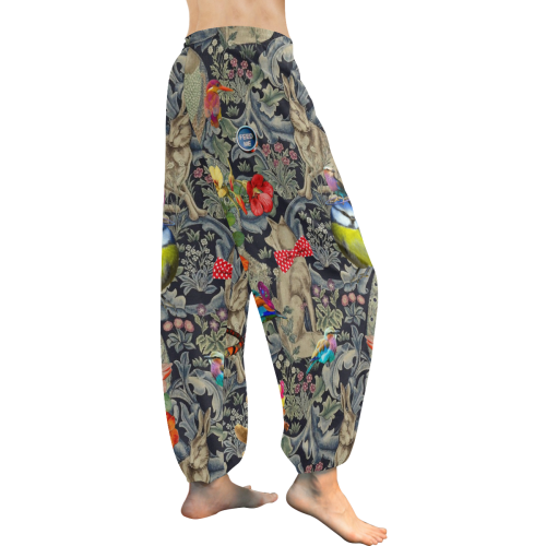 And Another Thing (bird) Women's All Over Print Harem Pants (Model L18)