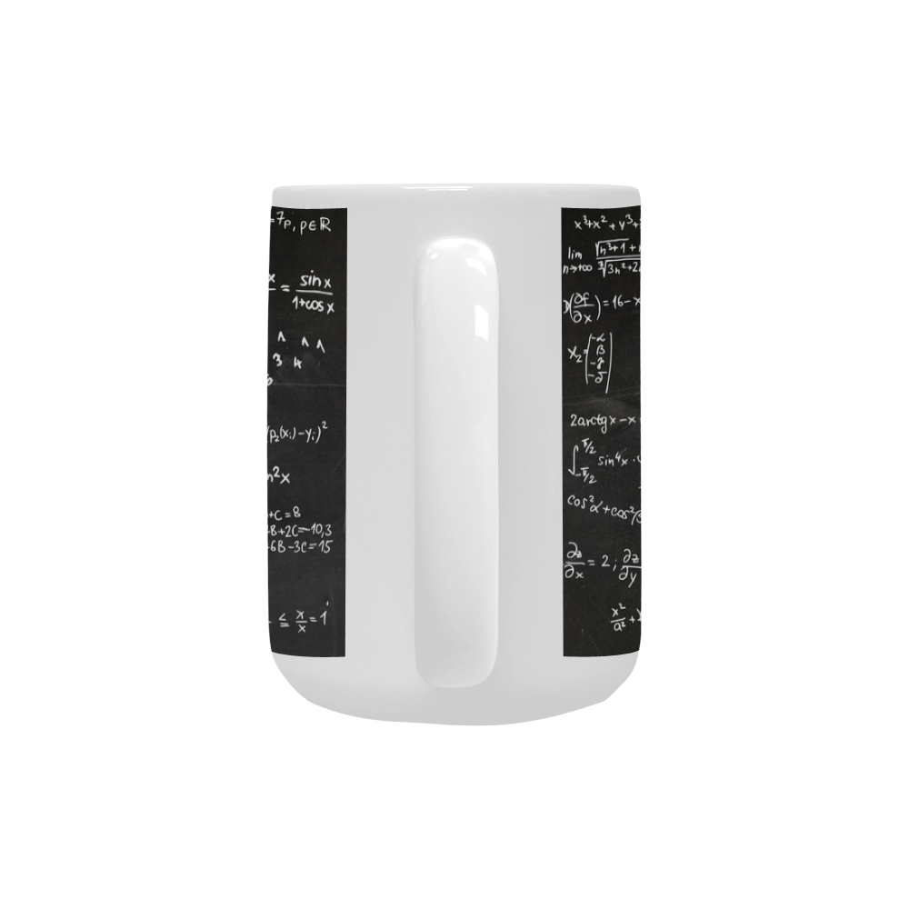 Mathematics Formulas Equations Numbers Custom Ceramic Mug (15OZ)