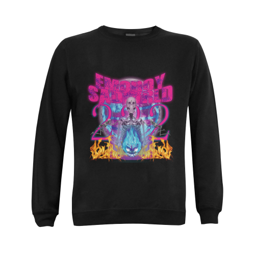 EMOBOYSADWRLD RAGESTAR DESIGN Gildan Crewneck Sweatshirt(NEW) (Model H01)