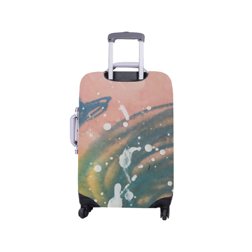 summer of pink - small suit case cover Luggage Cover/Small 18"-21"