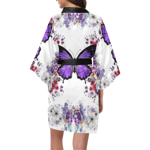 Butterflower Garden Kimono Robe