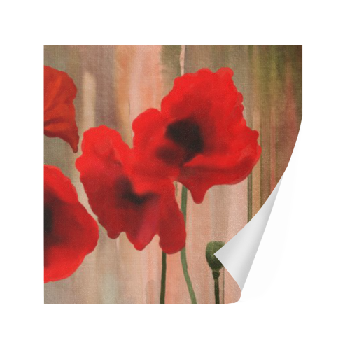 Poppies Gift Wrapping Paper 58"x 23" (1 Roll)