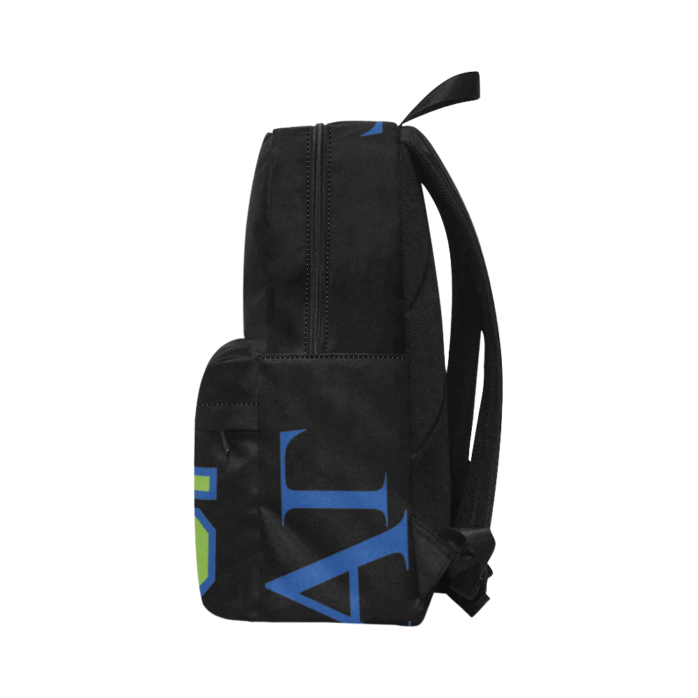 Black backpack Unisex Classic Backpack (Model 1673)