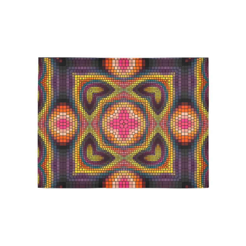 kaleidoscope-art Area Rug 5'3''x4'