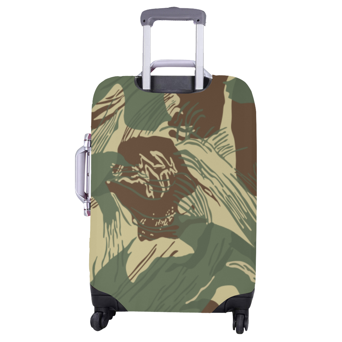 Rhodesian Brushstrokes Camouflage Luggage Cover/Large 26"-28"