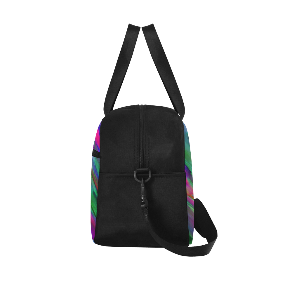 Colorful digital art splashing G400 Fitness Handbag (Model 1671)