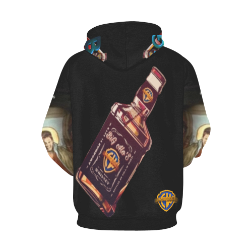 Th3 BarMan All Over Print Hoodie for Men/Large Size (USA Size) (Model H13)