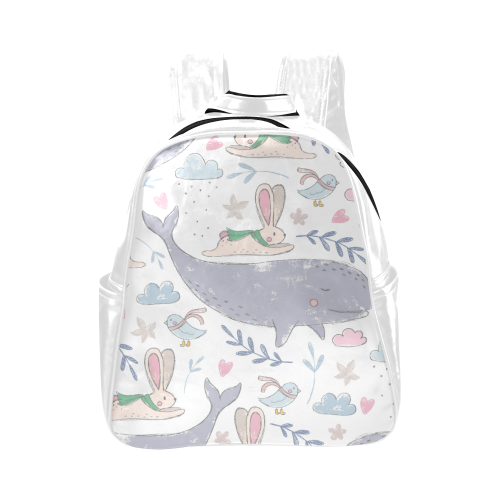 whale Multi-Pockets Backpack (Model 1636)
