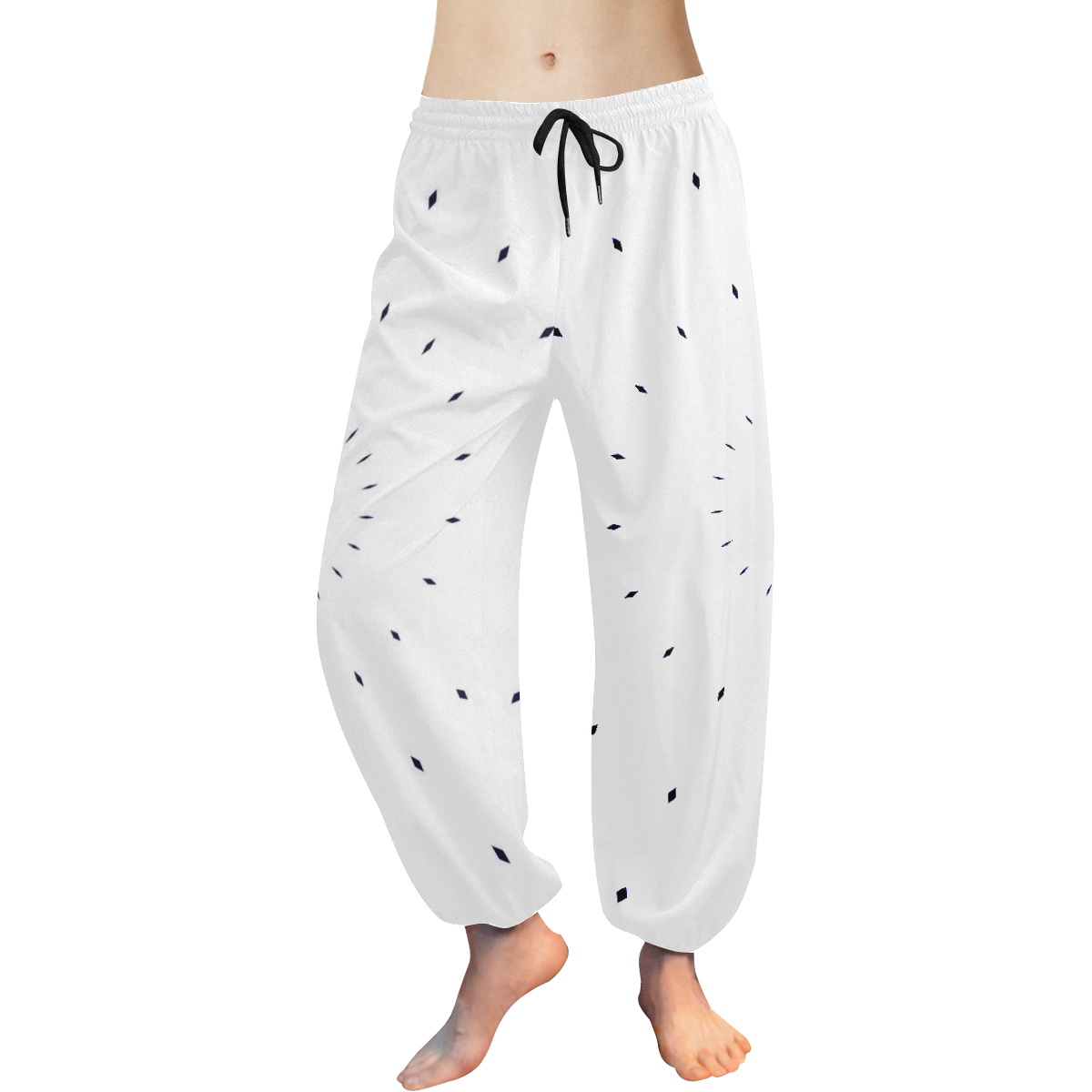 SNOWBLIND Women's All Over Print Harem Pants (Model L18)