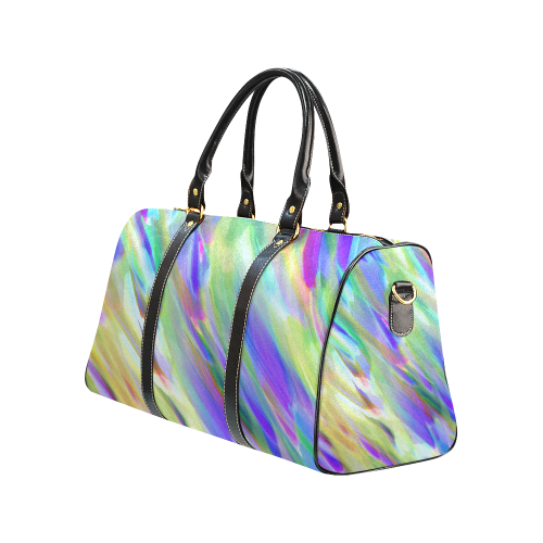 Colorful digital art splashing G401 New Waterproof Travel Bag/Small (Model 1639)