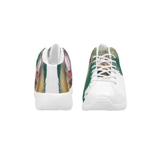An Awesome Colorful Mandrill Men's Basketball Training Shoes (Model 47502)