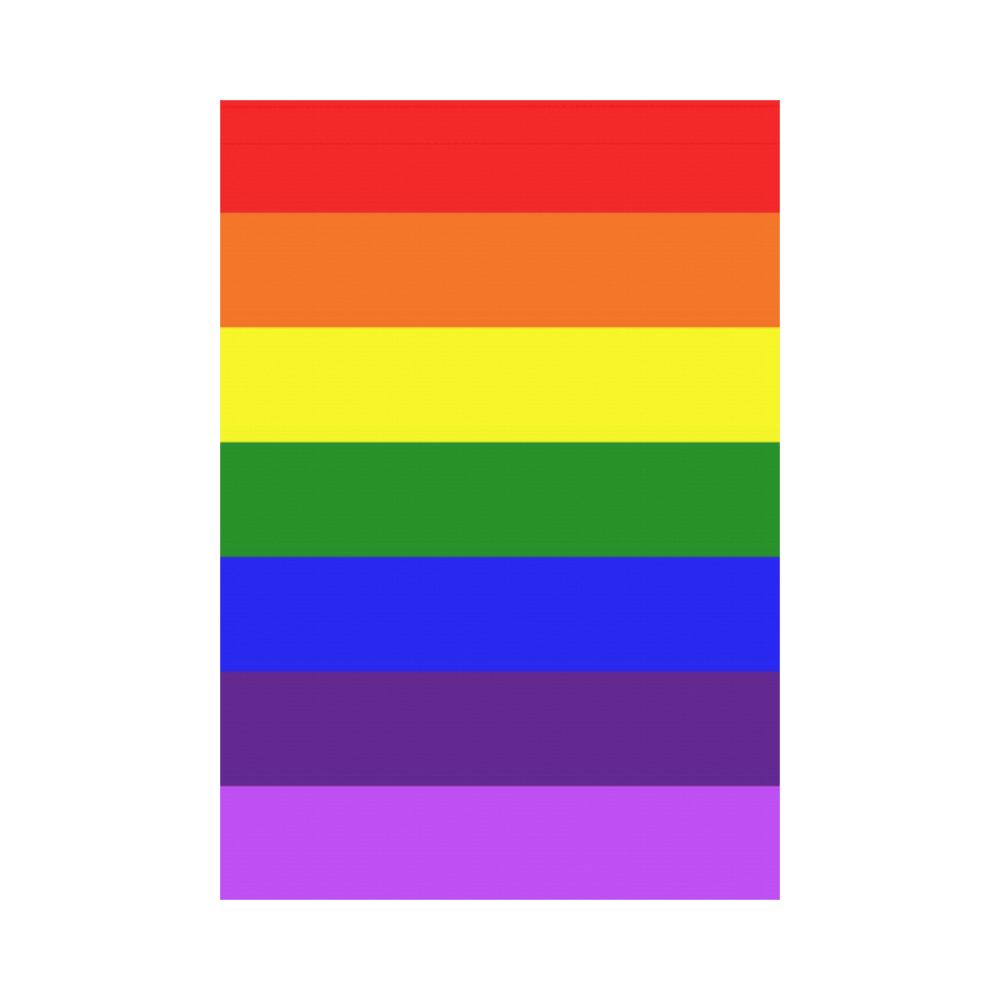 Rainbow Flag (Gay Pride - LGBTQIA+) Garden Flag 28''x40'' （Without Flagpole）
