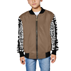 M1 Kids' All Over Print Bomber Jacket (Model H40)