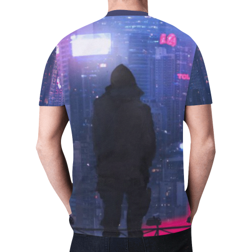Tokyo Gamer City New All Over Print T-shirt for Men (Model T45)
