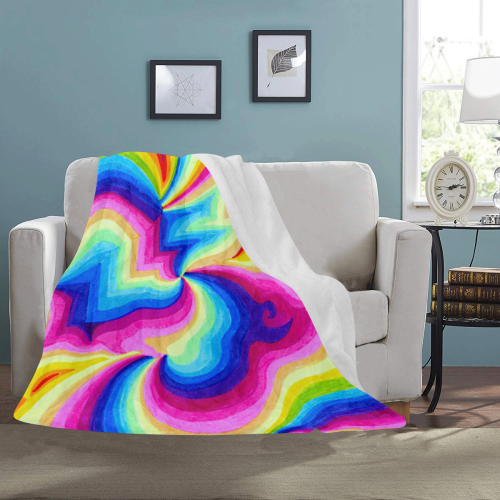 Ripples Ultra-Soft Micro Fleece Blanket 50"x60"
