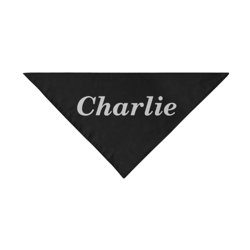 Charlie Pattern by K.Merske Pet Dog Bandana/Large Size