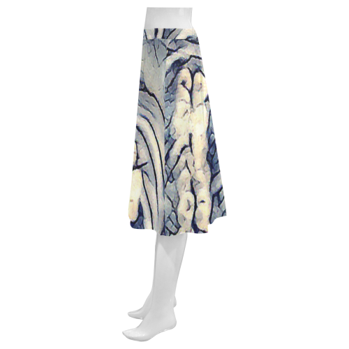Cermamic Jelly Mnemosyne Women's Crepe Skirt (Model D16)