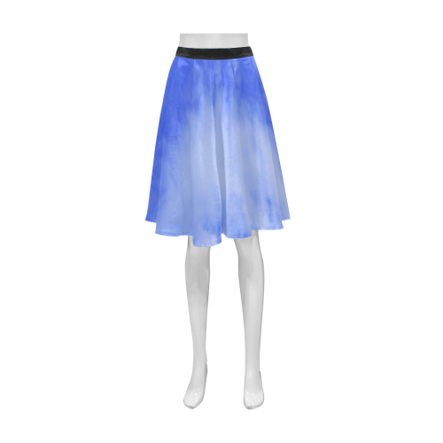 Blue Clouds Athena Women's Short Skirt (Model D15)