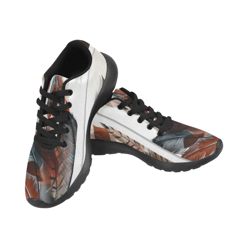 Design shoes with  Feathers Kid's Running Shoes (Model 020)