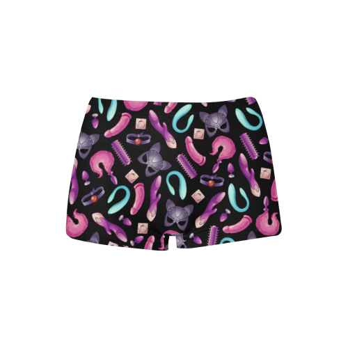 Purple Toys Boy Shorts Women's All Over Print Boyshort Panties (Model L31)