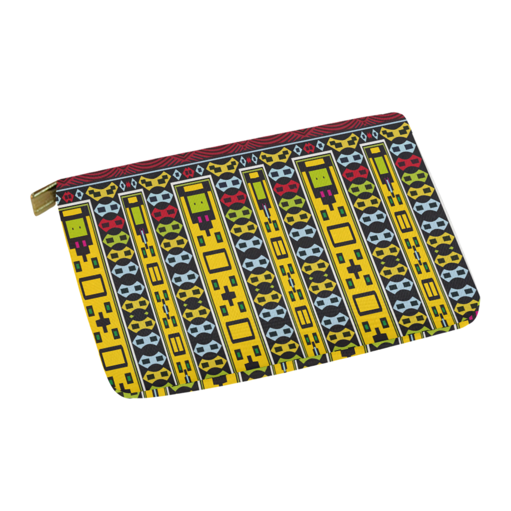 Shapes rows Carry-All Pouch 12.5''x8.5''