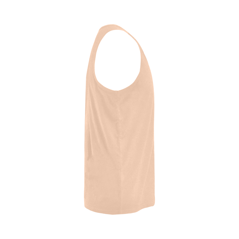 color apricot All Over Print Tank Top for Men (Model T43)