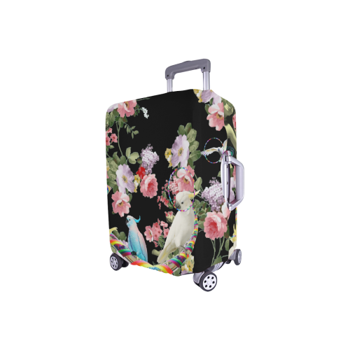 Cockatoos and Hoops Luggage Cover/Small 18"-21"