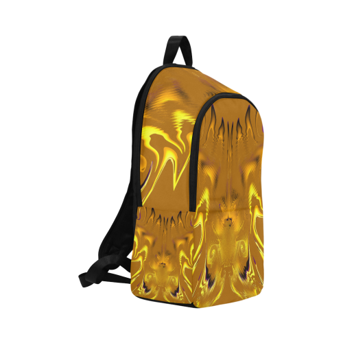 Winged Fractality Fabric Backpack for Adult (Model 1659)