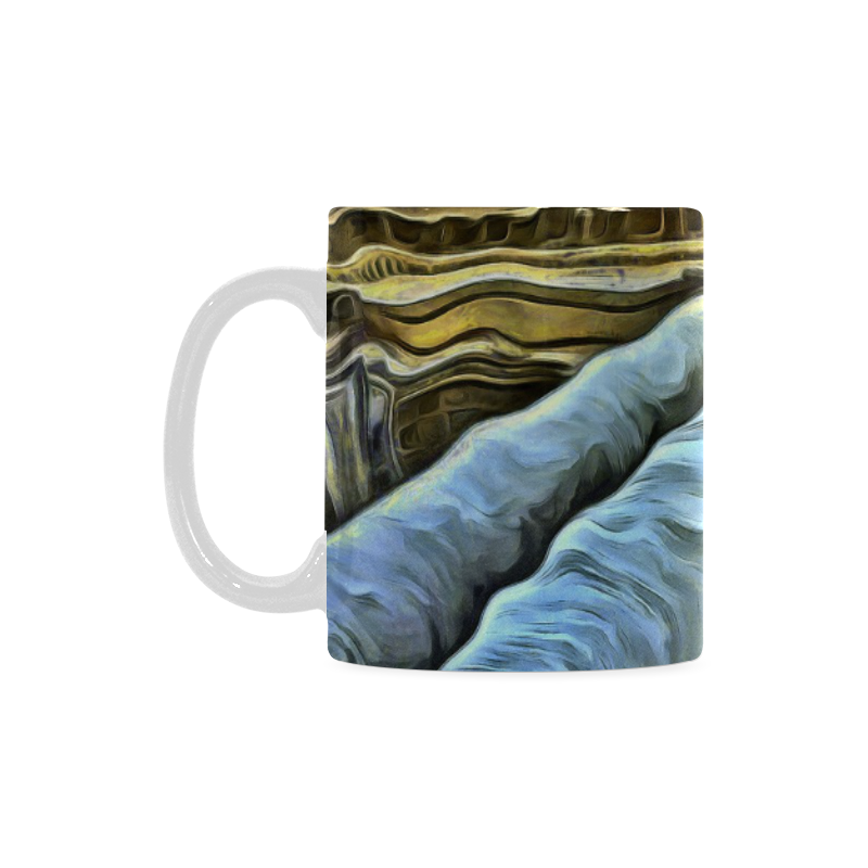Cathedral in Rome Italy from Below KPA White Mug(11OZ)