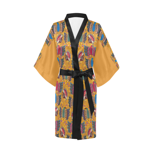 Orient Pattern Kimono Robe