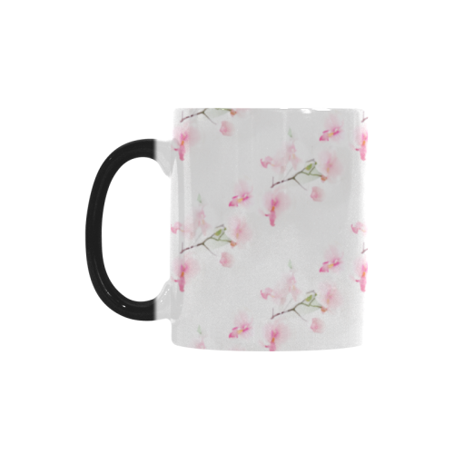 Pattern Orchidées Custom Morphing Mug (11oz)