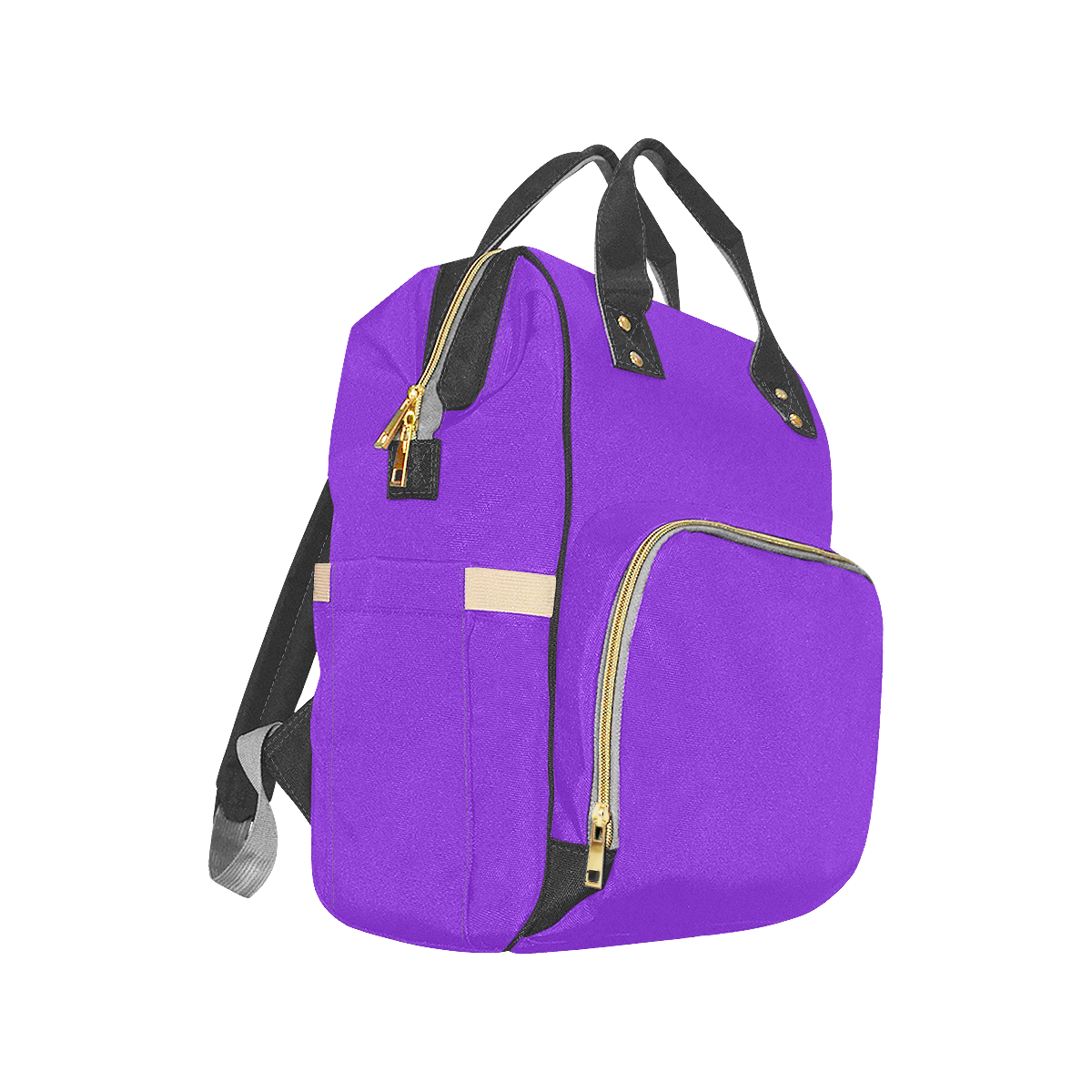 color blue violet Multi-Function Diaper Backpack/Diaper Bag (Model 1688)