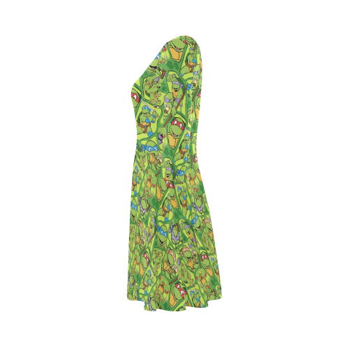 Teenage Mutant Ninja Turtles (TMNT) 3/4 Sleeve Sundress (D23)