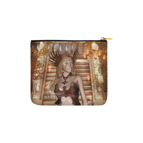 Beautiful fairy Carry-All Pouch 6''x5''
